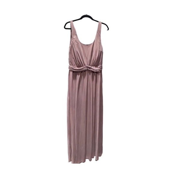 Birdy Grey JAN DRESS MESH MAUVE Medium Bridesmaid Wedding NEW NWT - Picture 3 of 10